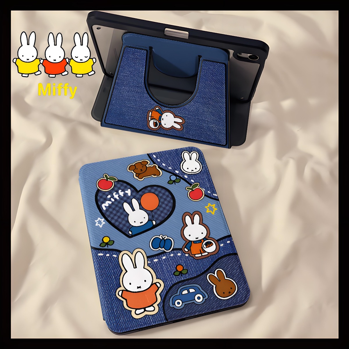 Tablet Pc Accessories - Kawaii Miffy lapin étui pour tablette