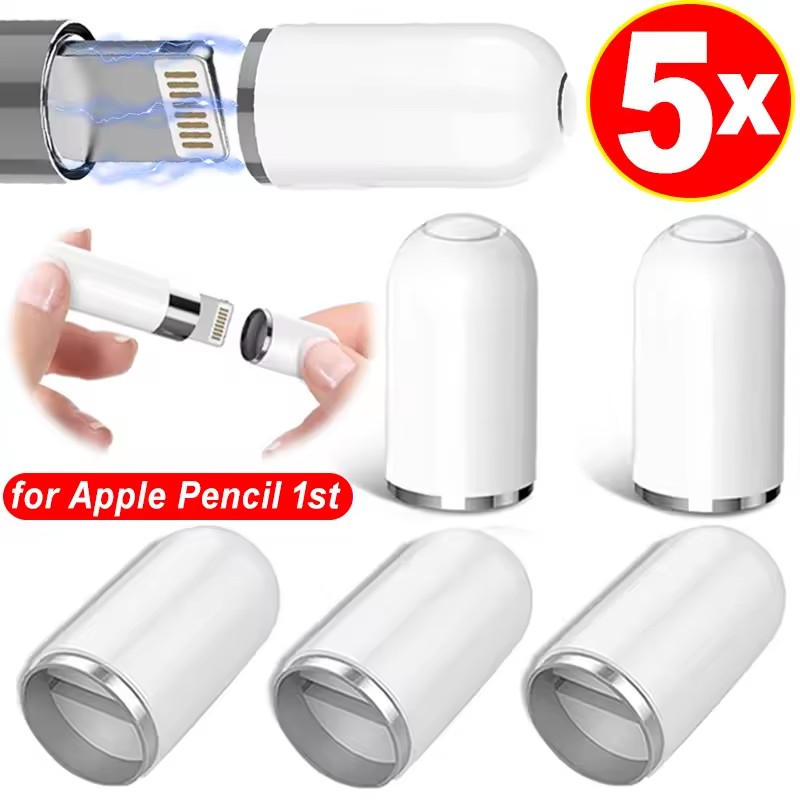 Essential Tablet Accessories - Capuchons magnétiques pour Apple Pencil 1,