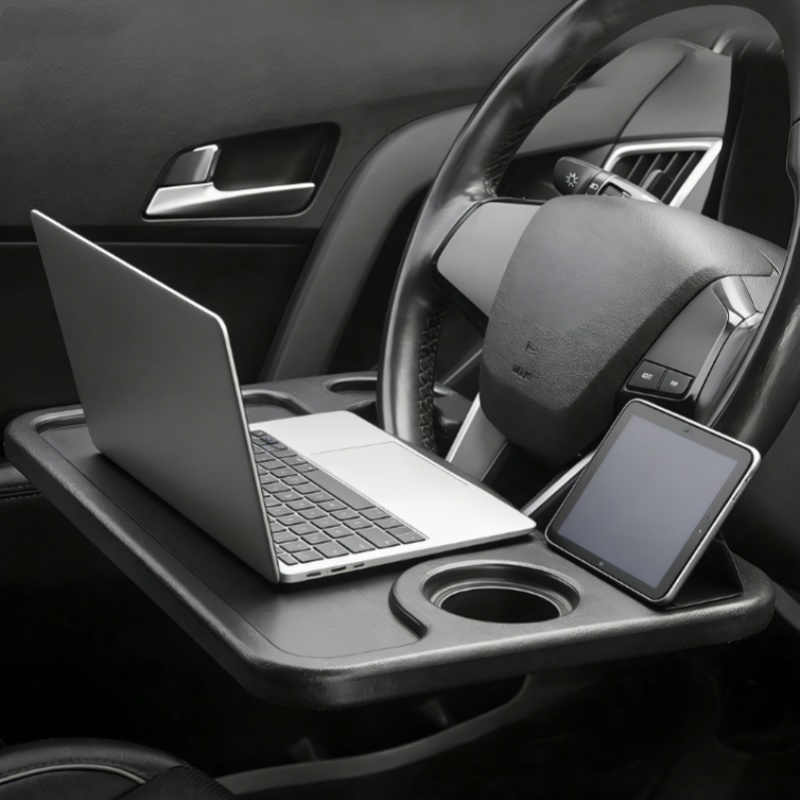 Essential Tablet Accessories - Table de volant de voiture universelle,