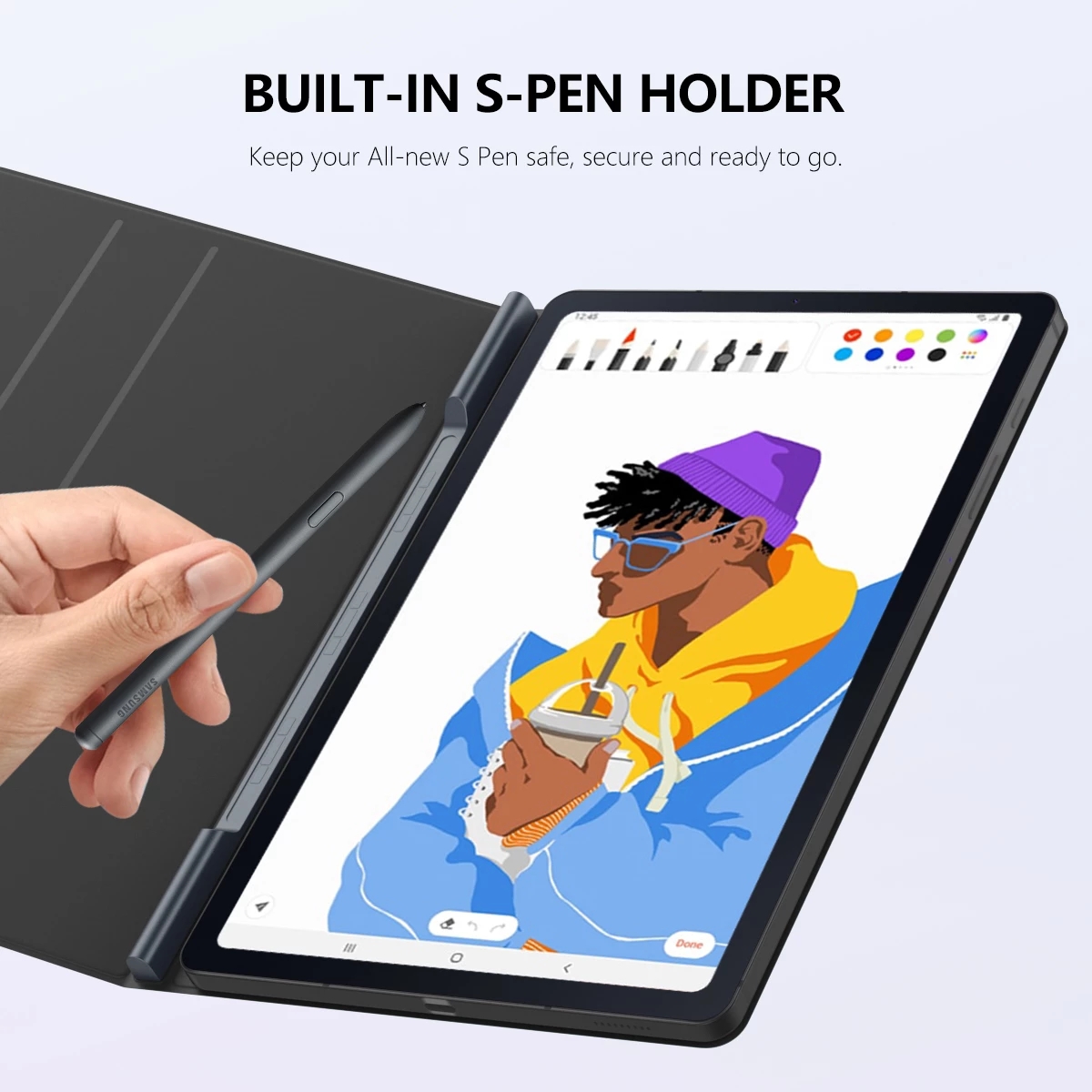 Étui pour tablette Samsung Gal - Samsung Tablet S9 Accessories avis et prix