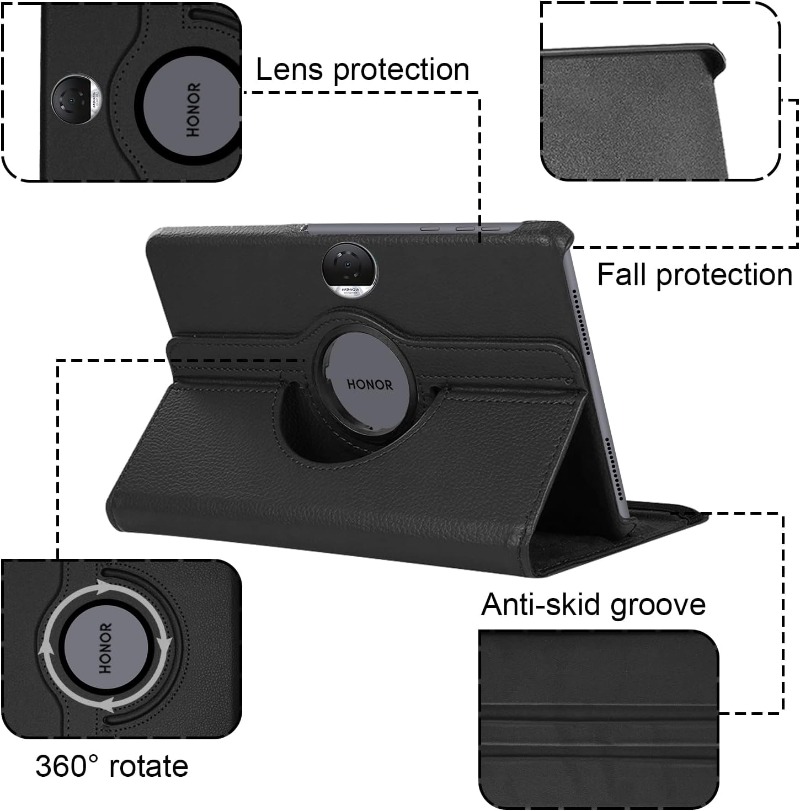 Étui support rotatif à 360° po - Honor Tablet X9 Accessories avis et prix