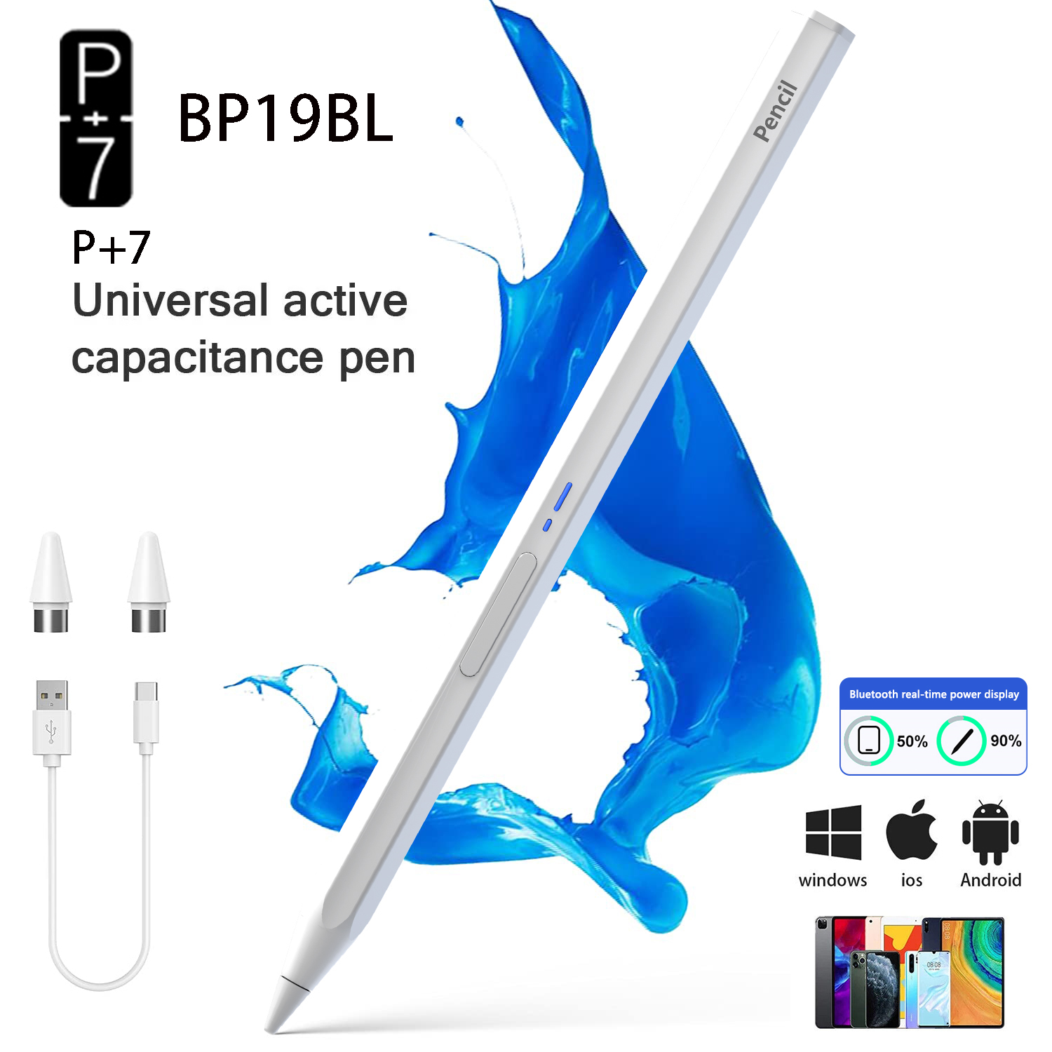 Stylet hexagonal universel P+7 - Pen Tablet Accessories avis et prix