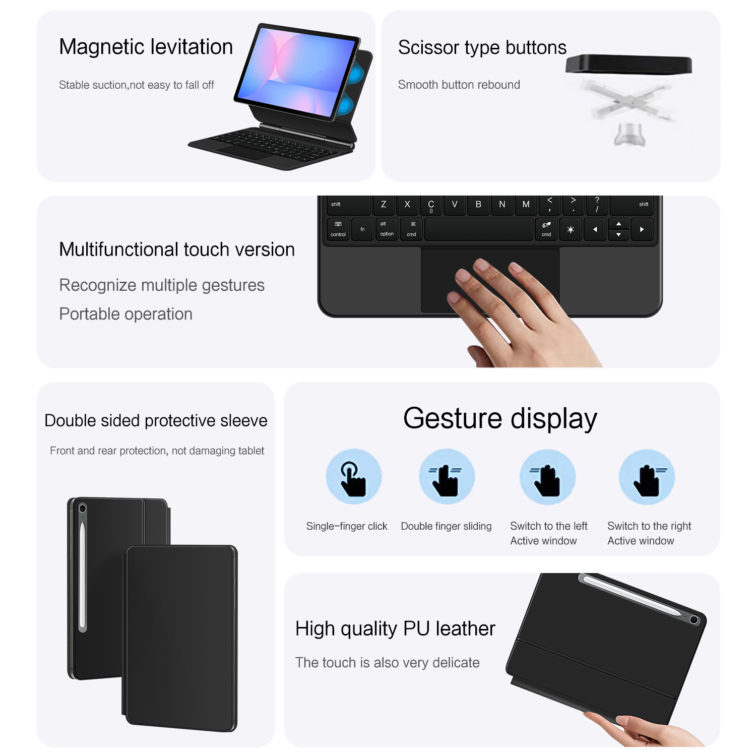Clavier magique pour Samsung G - Samsung Tablet S9 Accessories avis et prix